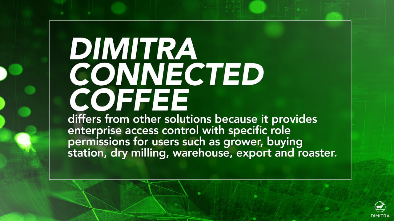 Dimitra Connected Coffee